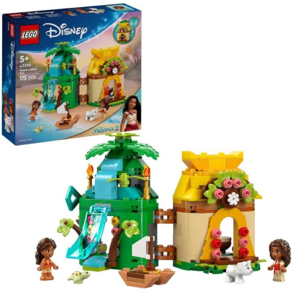 LEGO Disney Princess - Vaiana's speeleiland Constructiespeelgoed