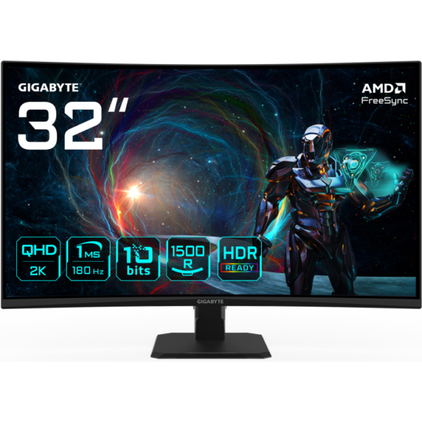 GIGABYTE GS32QCA 31.5'' Curved gaming monitor