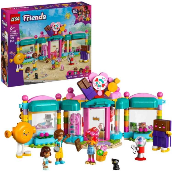 LEGO Friends - Heartlake City snoepwinkel Constructiespeelgoed