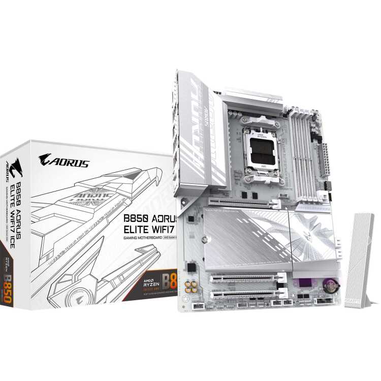 GIGABYTE B850 AORUS ELITE WIFI7 ICE moederbord