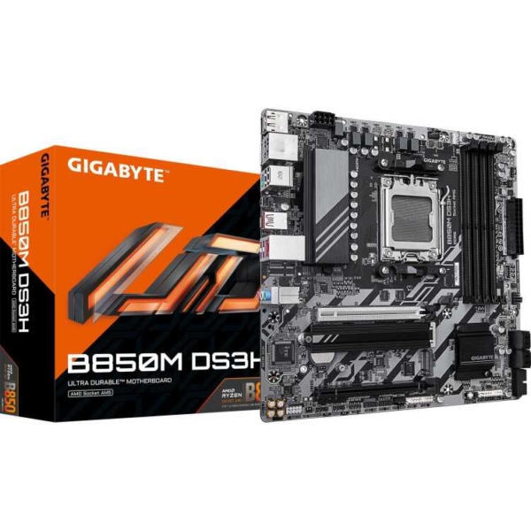 GIGABYTE B850M DS3H moederbord