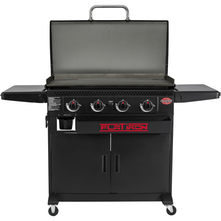 Char-Griller Flat Iron Premium Gas Griddle barbecue