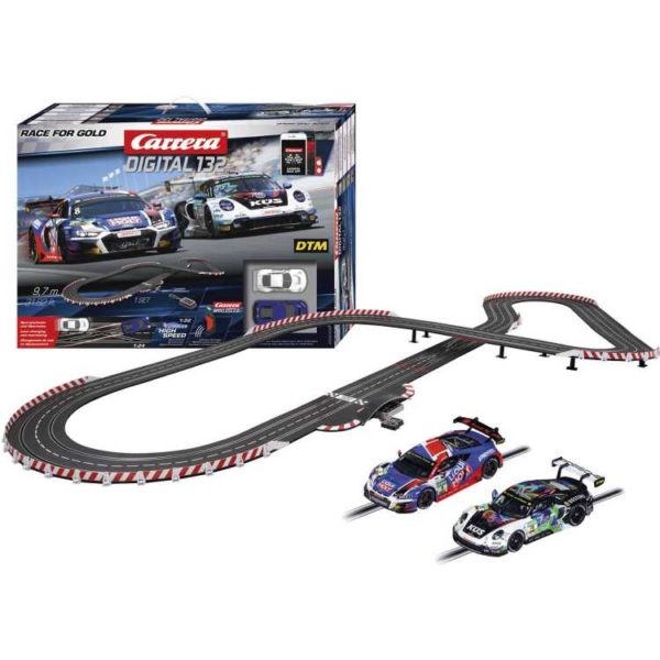 Carrera DIGITAL 132 - Race for Gold racebaan