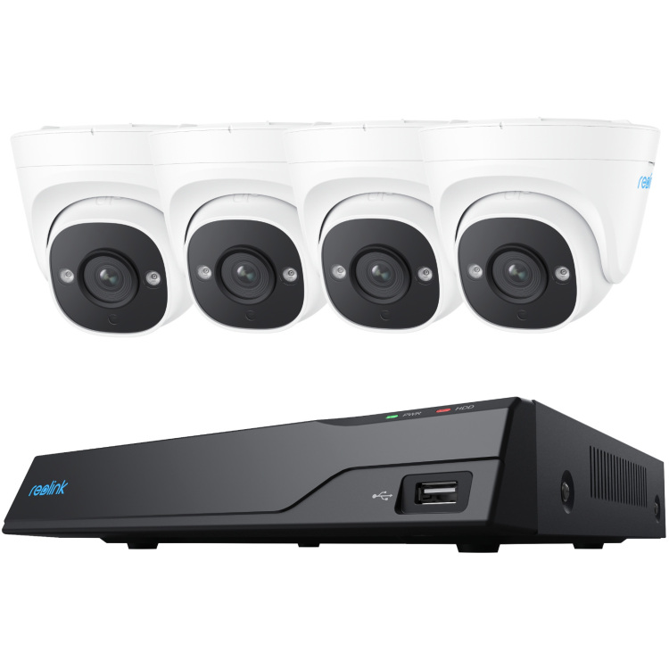 Reolink NVS8-5MD4, slimme 5 MP PoE beveiligingscamera