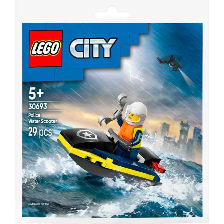 LEGO City - Politiewaterscooter Constructiespeelgoed