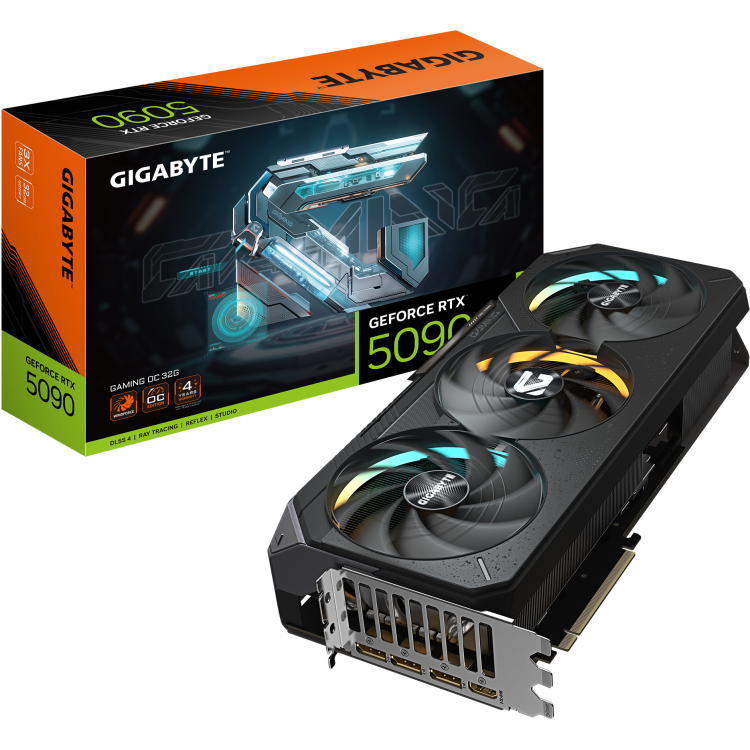 GIGABYTE GeForce RTX 5090 GAMING OC 32G grafische kaart