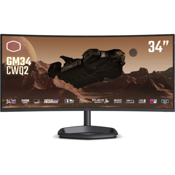 Cooler Master GM34-CWQ2 34'' Curved gaming monitor
