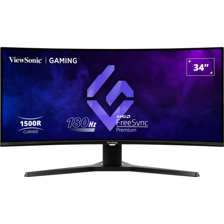 ViewSonic VX3418-2KPC UWQHD gaming monitor 34'' Curved
