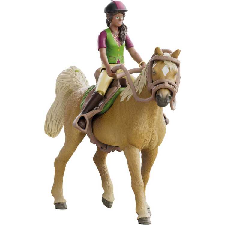 Schleich Horse Club - Sarah en Mystery speelfiguur