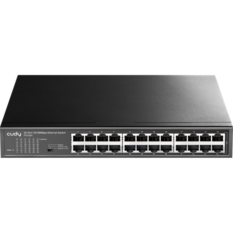 Cudy 24-Port 10/100 Mbps Metal Switch