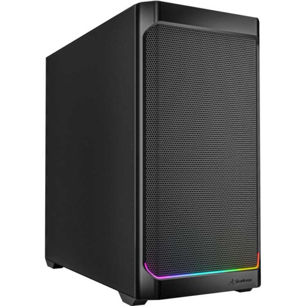 Sharkoon MK4 RGB Strip mini tower behuizing