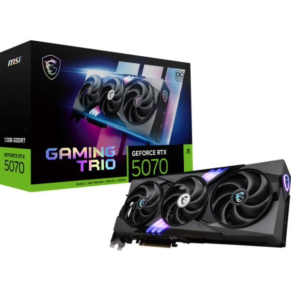 MSI GeForce RTX 5070 12G GAMING TRIO OC grafische kaart