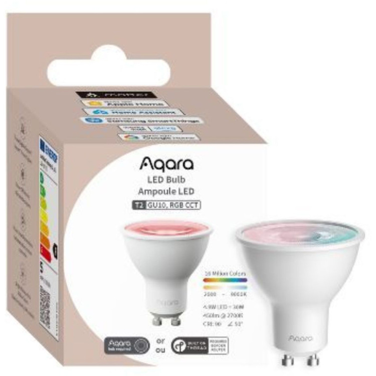 Aqara LED Bulb T2 (RGB CCT, GU10) ledlamp