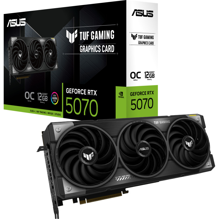 ASUS TUF Gaming GeForce RTX 5070 OC grafische kaart
