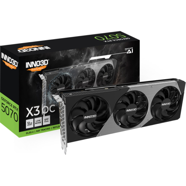 INNO3D GeForce RTX 5070 X3 OC grafische kaart