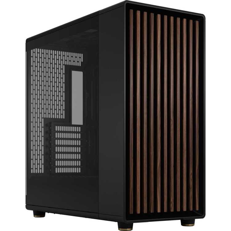 Fractal Design North XL RC Charcoal Black TG Dark midi tower behuizing