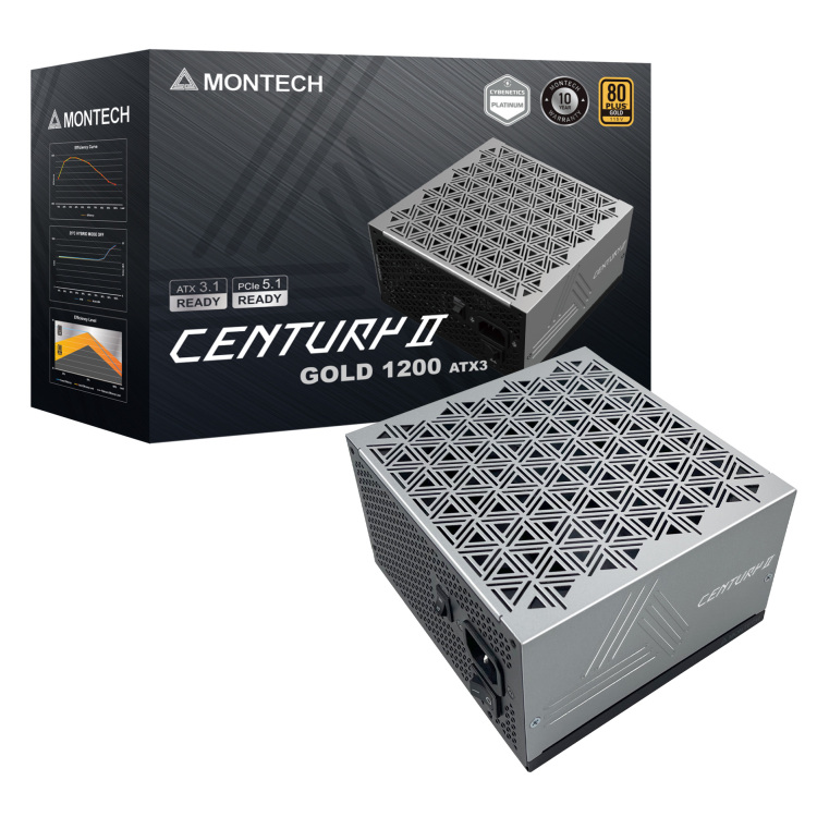Montech Century II 1200W voeding