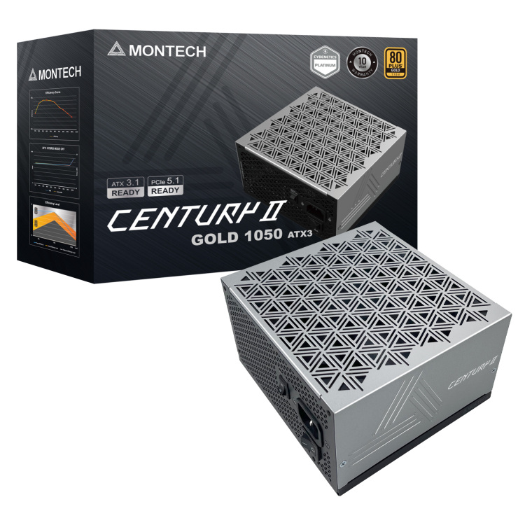 Montech Century II 1050W voeding