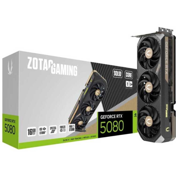 ZOTAC GeForce RTX 5080 SOLID CORE OC grafische kaart