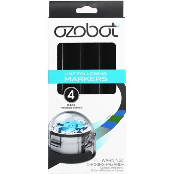 Ozobot Marker Set Zwart tekenen