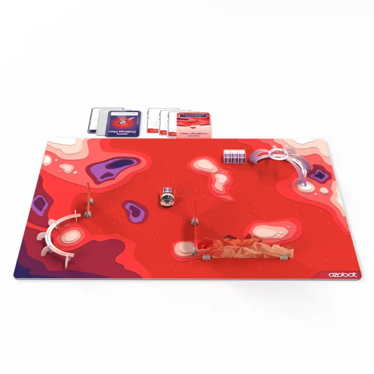 Ozobot Challenge mat: Mars robot