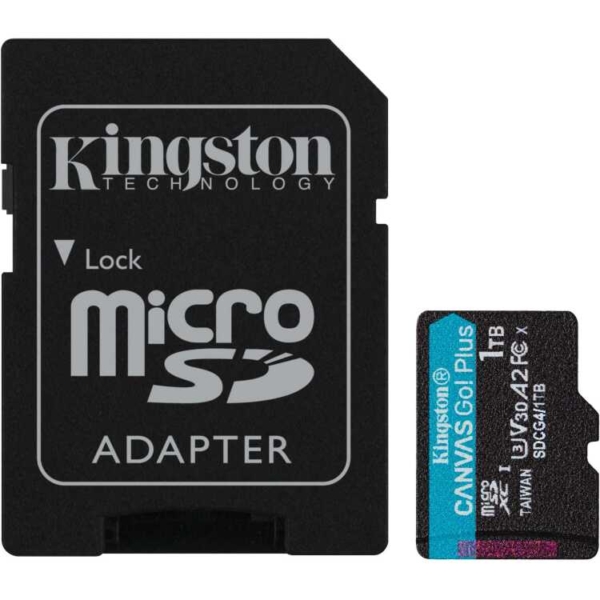 Kingston Canvas Go! Plus microSDXC 1 TB geheugenkaart