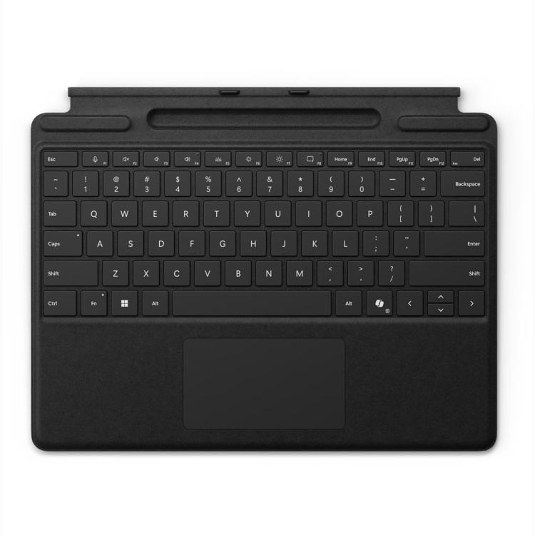 Microsoft Surface Pro Keyboard met pen opslag, Black toetsenbord