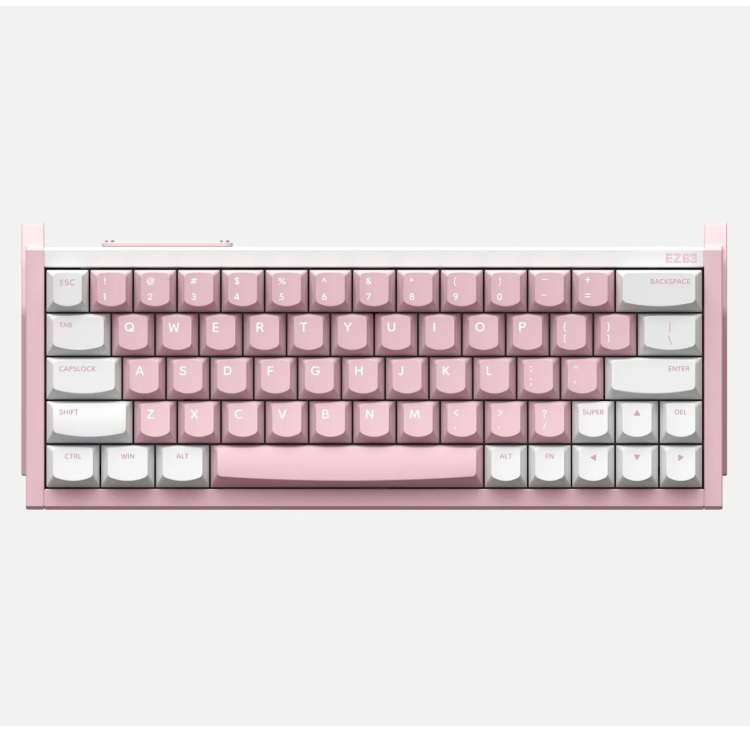 Iqunix EZ63 Pink Magnetic Switch Gaming HE Keyboard gaming toetsenbord
