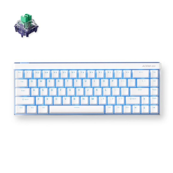 MCHOSE Ace 68 Air Hall Effect Magnetic Switch Gaming Keyboard gaming toetsenbord