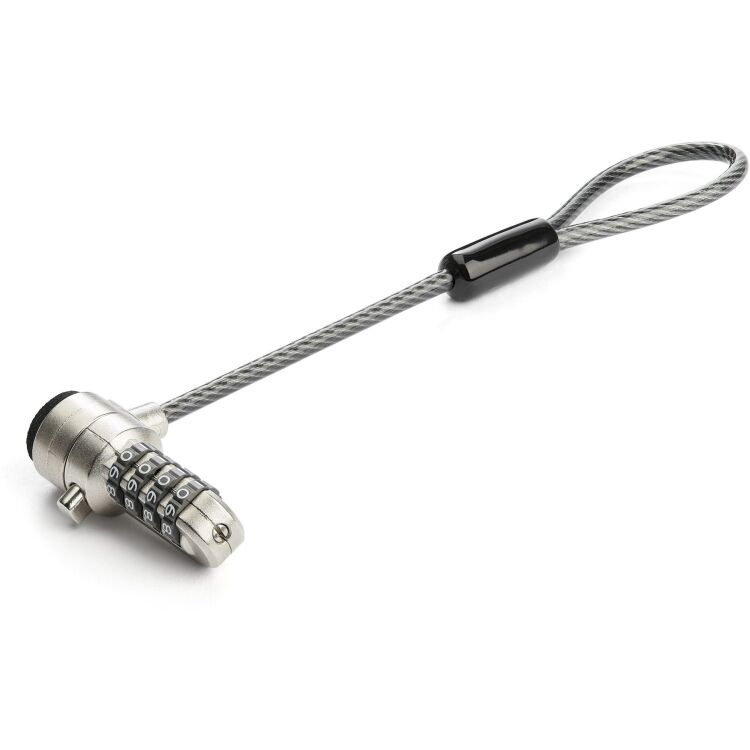 Startech Laptop kabelslot verlenglus - 15cm kabel & slot diefstalbeveiliging