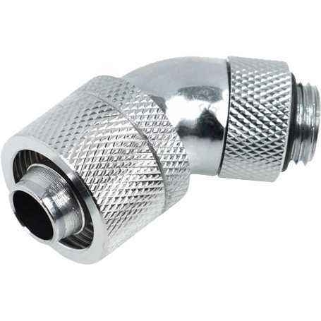 Alphacool 16/10 compression fitting 45° draaibaar G1/4 verbinding