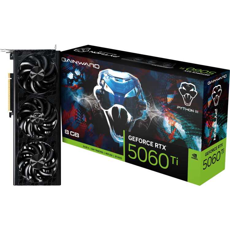 Gainward GeForce RTX 5060 Ti Python III 8GB grafische kaart