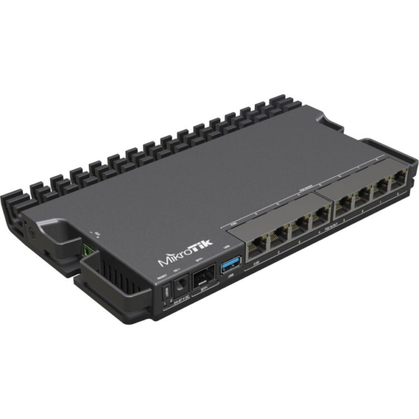 MikroTik Heavy-duty RB5009 router (RB5009UPr+S+IN)