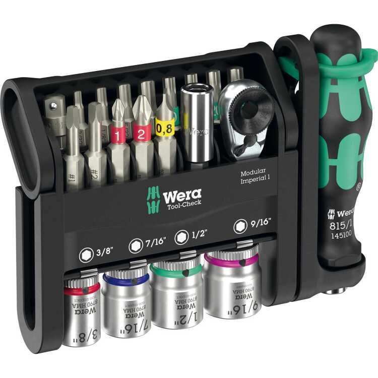 Wera Tool-Check Modular Imperial 1, 21-delig bitset