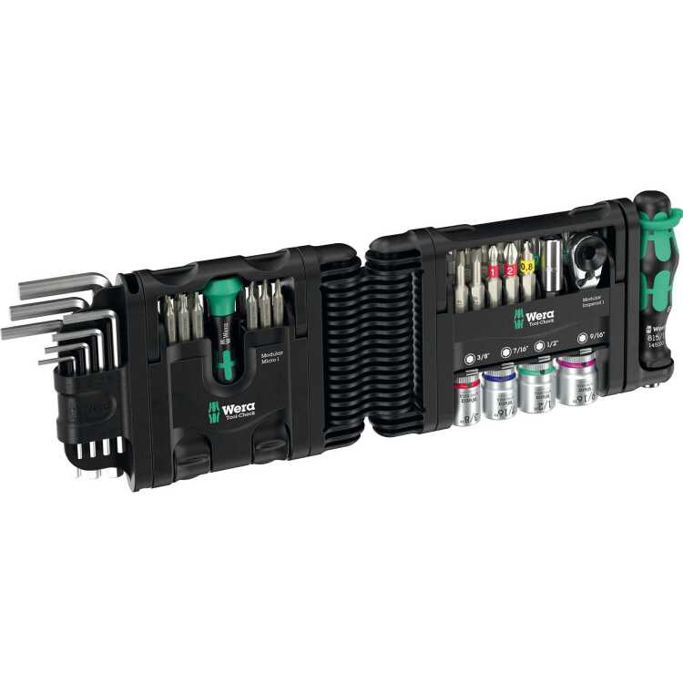 Wera Tool-Check Modular Set Imperial 1, 50-delig bitset