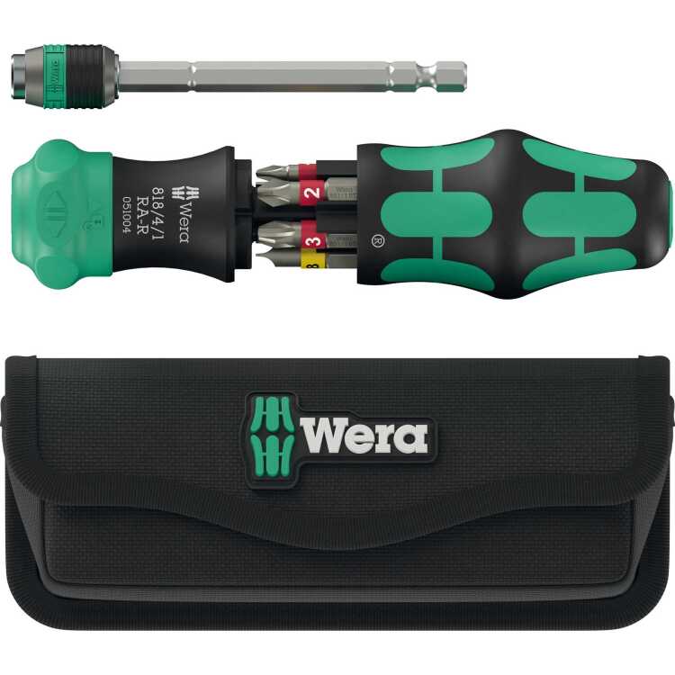 Wera Kraftform Kompakt 25 RA-R met etui, 6-delig bitset