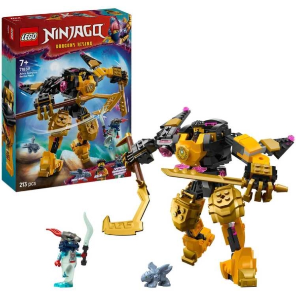 LEGO Ninjago - Arins Spinjitzu strijdmecha Constructiespeelgoed