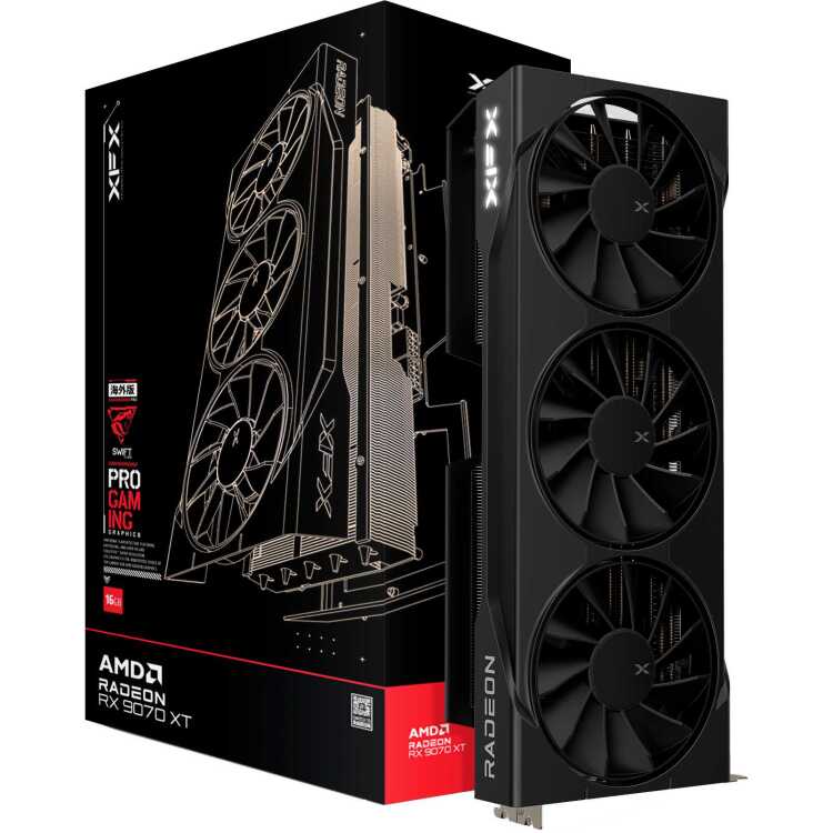 XFX Radeon RX 9070 XT Swift grafische kaart