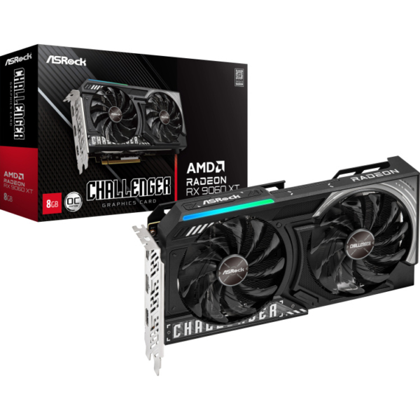ASRock Radeon RX 9060 XT Challenger OC 8GB grafische kaart