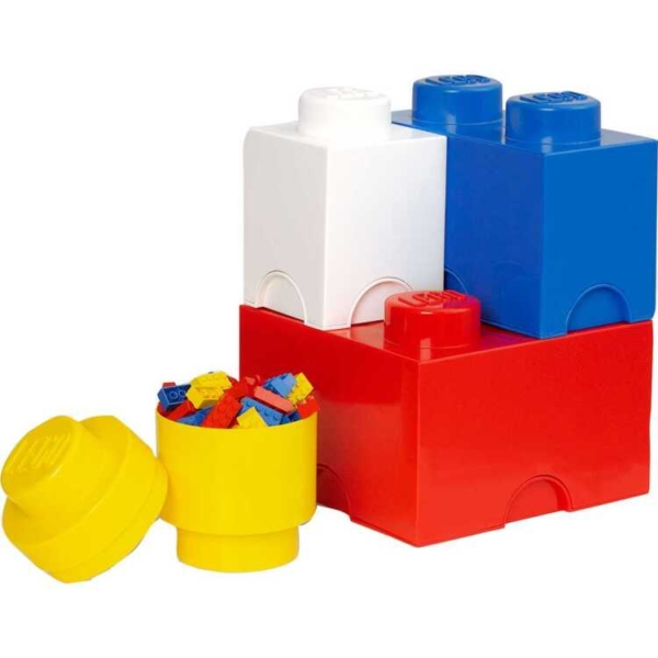 Room Copenhagen LEGO Storage Multi pack kleurrijk opbergdoos