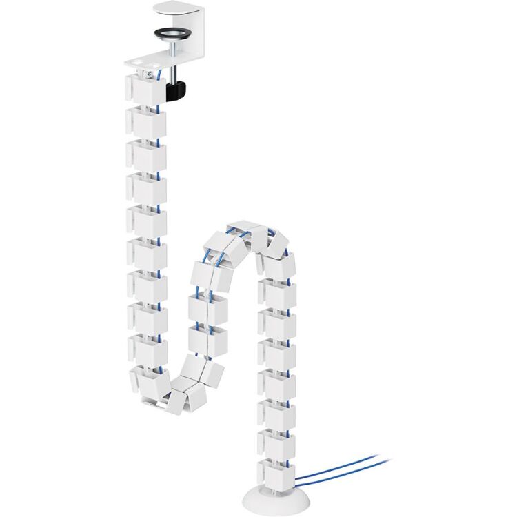 Neomounts ADS06-131WH Kabelgeleider - klembevestiging - universeel kabelgeleiding