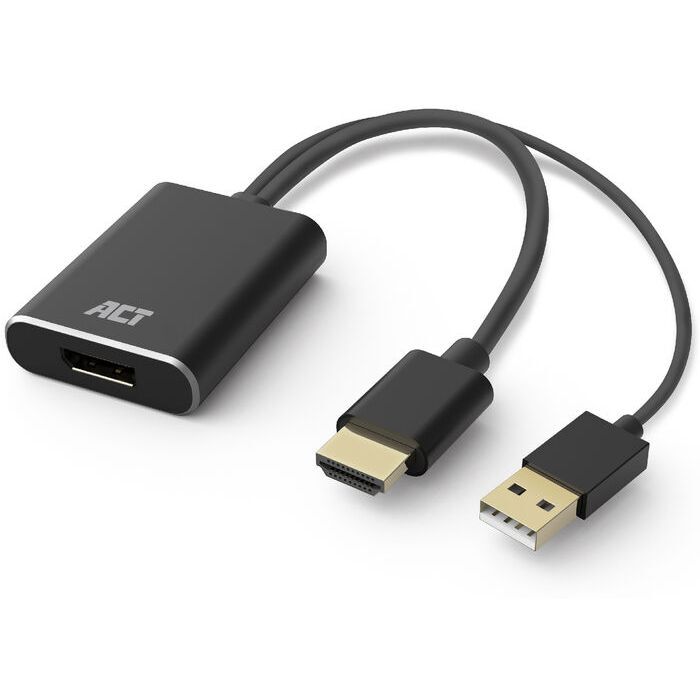 ACT Connectivity HDMI naar DisplayPort adapter, 4K@60Hz