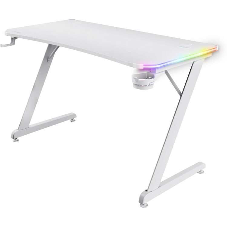 Trust GXT 709W Luminus RGB-gamingbureau gaming desk