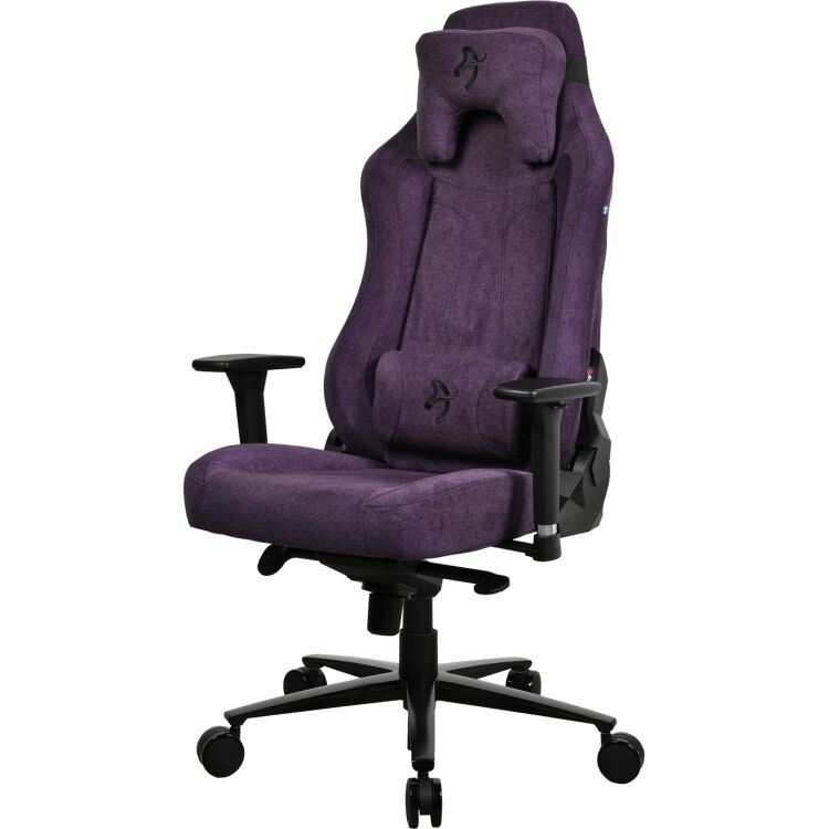 Arozzi Vernazza Soft Fabric - Purple gamestoel