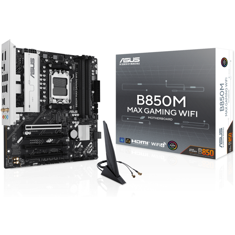 ASUS B850M MAX GAMING WIFI moederbord