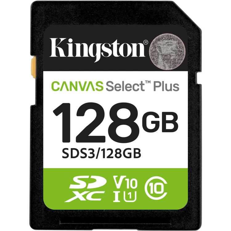 Kingston Canvas Select Plus 128 GB SDXC geheugenkaart