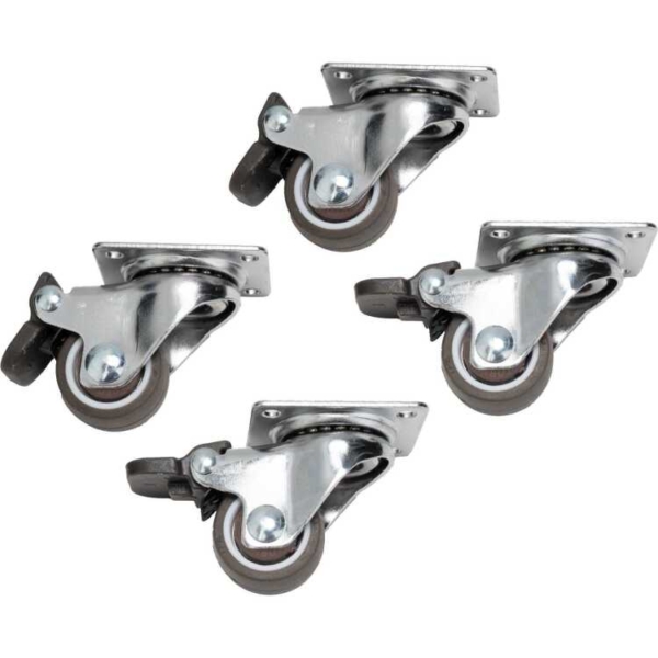 SilverStone Set van 4 wielen voor Rackmount en Workstation