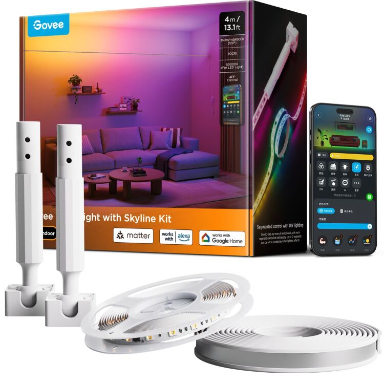 Govee Strip Light met Skyline Kit ledstrip