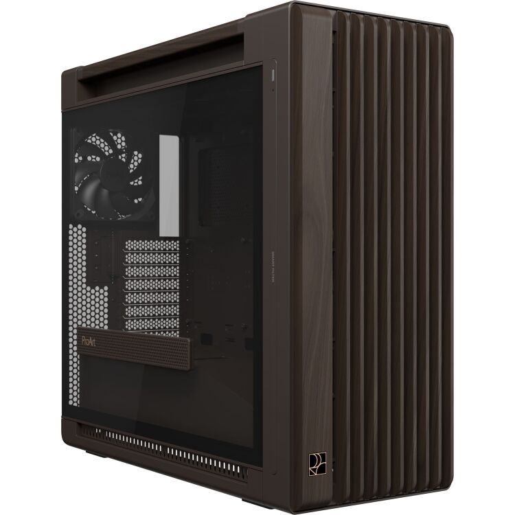 ASUS ProArt PA602 Wood Edition - Tempered Glass Panel big tower behuizing