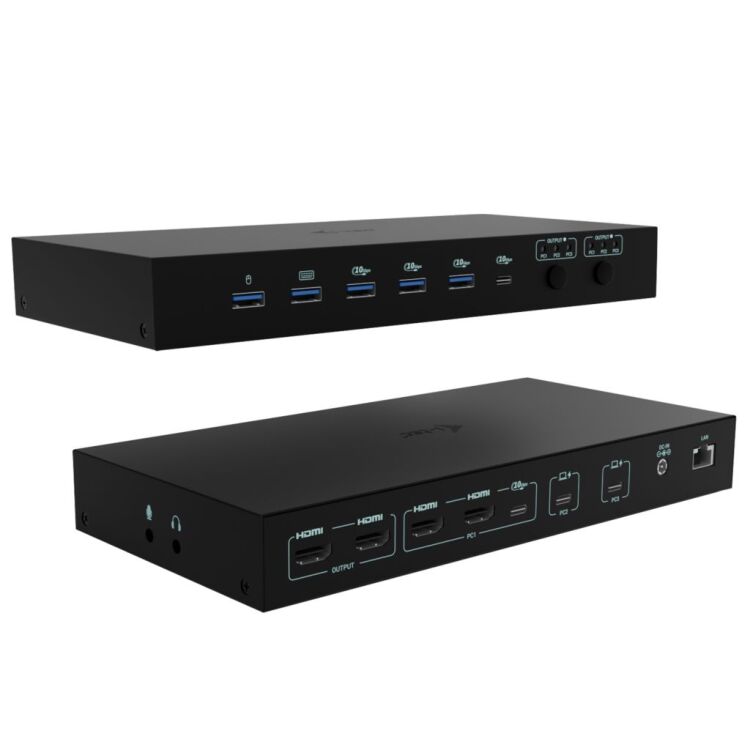 i-tec USB-C KVM Dock PRO dockingstation